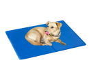 Kühlmatte für Hunde und Katzen, Selbstkühlend, blau - Medium 65x50cm