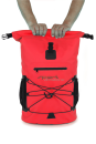 Sport Vibrations® Premium Thermo-Dry Bag 30 Liter Rot Outdoor Rucksack Wasserdicht
